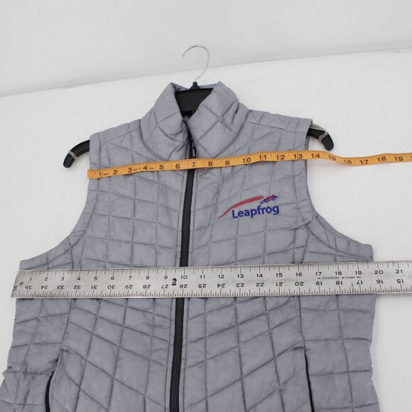 NWT The North Face Vest Women's Medium ECO ThermoBall Trekker Quilted Mid Gray - Picture 8 of 12